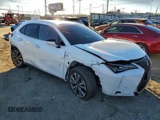 ✅ 2020 Lexus UX 250h F Sport • VIN: JTHE9JBH9L2035647 • Lot: 94720495. Listed on Copart with 67,321 mi. Free auction sales archive from the USA and detailed vehicle history report at DreamBid. Image 4.