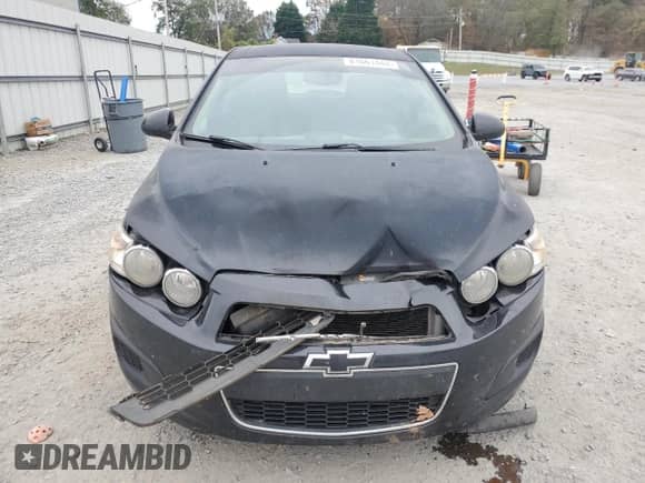 2013 Chevrolet Sonic LT with VIN 1G1JD6SB2D4162018, listed as a Copart auction lot 81661444 with 129,393 mi miles and Salvage title. Bid and sale history available at DreamBid. Image 5.