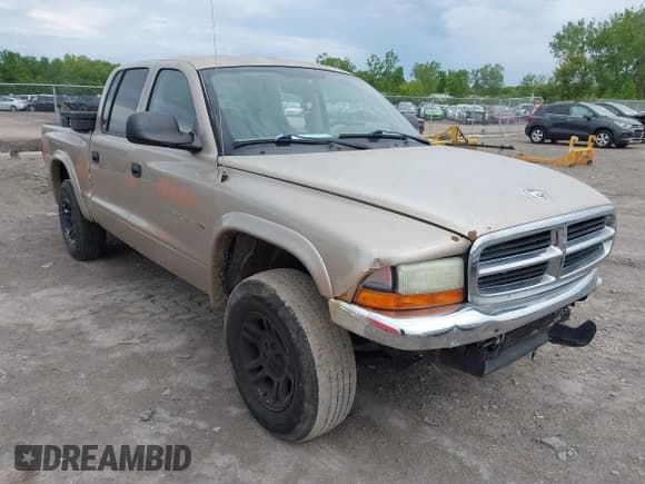 ✅ 2002 Dodge Dakota SLT • VIN: 1B7HG48N32S721409 • Lot: 42295499. Wystawiony na IAAI z przebiegiem 183 991 mil. Bezpłatny archiwum sprzedaży aukcyjnych z USA i szczegółowy raport historii pojazdu na DreamBid. Zdjęcie 1.