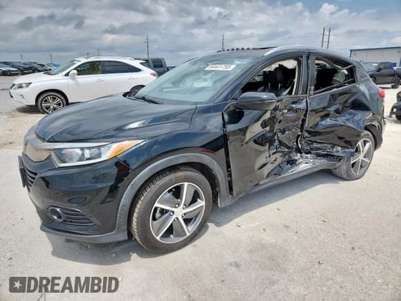 ✅ 2022 Honda HR-V EX-L • VIN: 3CZRU5H73NM718814 • Lot: 64441755. Listed on Copart with 79,591 mi. Free auction sales archive from the USA and detailed vehicle history report at DreamBid. Image 1.