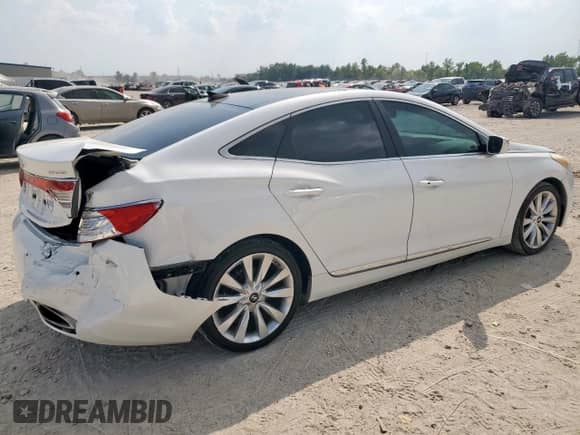 2014 Hyundai Azera Limited with VIN KMHFH4JG3EA362147, listed as a Copart auction lot 81316465 with 144,092 mi miles and Salvage title. Bid and sale history available at DreamBid. Image 3.