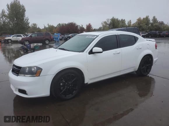 ✅ 2014 Dodge Avenger SXT • VIN: 1C3CDZCG8EN154078 • Lot: 90101865. Listed on Copart with 168,930 mi. Free auction sales archive from the USA and detailed vehicle history report at DreamBid. Image 1.