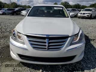 2014 Hyundai Genesis 3.8L z VIN KMHGC4DD4EU265431, wystawiony jako Copart lot #73805934 z przebiegiem 209 667 mil mil oraz Szkoda całkowita • Salvage title. Historia ofert i sprzedaży dostępna na DreamBid. Obrazek 5.