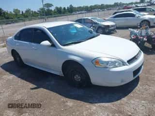 2013 Chevrolet Impala Police with VIN 2G1WD5E35D1221501, listed as a IAAI auction lot 43269727 with 95,859 mi miles and . Bid and sale history available at DreamBid. Image 1.