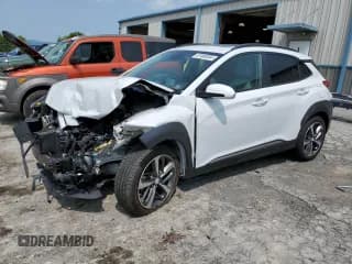 ✅ 2019 Hyundai Kona Ultimate • VIN: KM8K5CA51KU261652 • Лот: 67486564. Опубликован ранее на Copart с пробегом 63 545 миль. Бесплатный доступ к архиву аукционных продаж из США и подробный отчёт об истории автомобиля на DreamBid. Изображение 1.