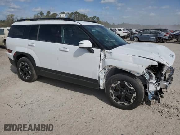 2025 Hyundai Santa Fe SEL с VIN 5NMP2DGL1SH075499, выставлен на аукционе Copart как лот 49683505 с пробегом 116 миль миль и Списание • Salvage title. История ставок и продаж доступна на DreamBid. Изображение 4.