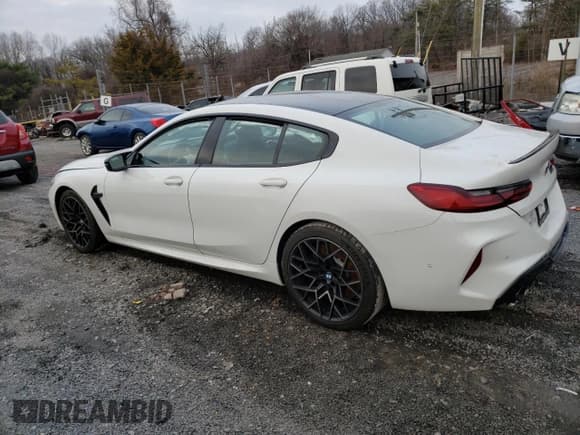 ✅ 2020 BMW M8 Competition • VIN: WBSGV0C00LCD88941 • Лот: 36457893. Опубликован ранее на Copart с пробегом 19 666 миль. Бесплатный доступ к архиву аукционных продаж из США и подробный отчёт об истории автомобиля на DreamBid. Изображение 2.