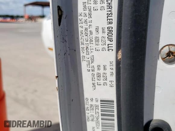 ✅ 2010 Dodge Challenger R/T Classic • VIN: 2B3CJ5DT5AH265314 • Lot: 84920985. Listed on Copart with 168,081 mi. Free auction sales archive from the USA and detailed vehicle history report at DreamBid. Image 12.