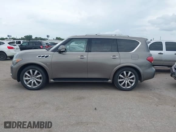 ✅ 2014 Infiniti QX80 • VIN: JN8AZ2NF5E9556556 • Lot: 42455689. Wystawiony na IAAI z przebiegiem 237 980 mil. Bezpłatny archiwum sprzedaży aukcyjnych z USA i szczegółowy raport historii pojazdu na DreamBid. Zdjęcie 14.