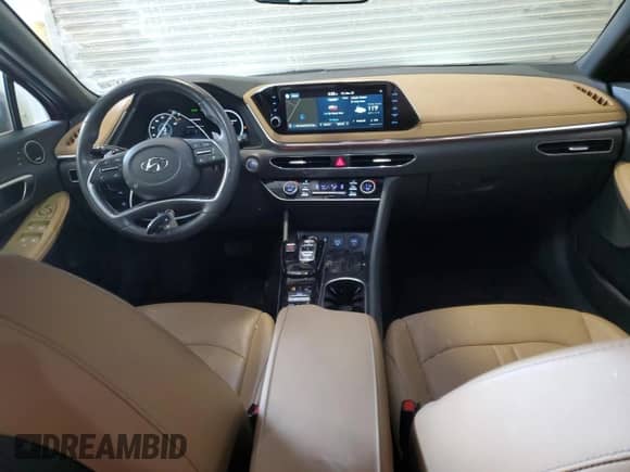 ✅ 2021 Hyundai Sonata Limited • VIN: 5NPEH4J20MH072623 • Лот: 72609852. Размещён на Copart с пробегом 27 286 миль миль. Получите бесплатный доступ к архиву аукционных продаж из США и посмотрите подробный отчёт об истории автомобиля на DreamBid. Изображение 8.