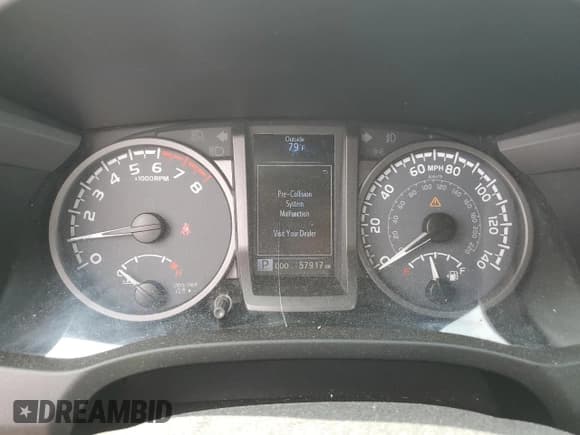 ✅ 2019 Toyota Tacoma SR5 • VIN: 5TFDZ5BN5KX045300 • Lot: 65529275. Listed on Copart with 57,917 mi. Free auction sales archive from the USA and detailed vehicle history report at DreamBid. Image 9.