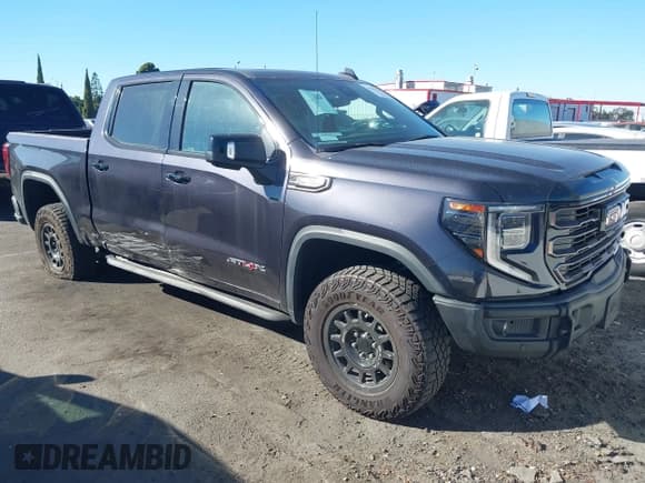 ✅ 2023 GMC Sierra 1500 AT4X • VIN: 3GTUUFEL7PG313015 • Лот: 43578152. Опубликован ранее на IAAI с пробегом 40 720 миль. Бесплатный доступ к архиву аукционных продаж из США и подробный отчёт об истории автомобиля на DreamBid. Изображение 1.
