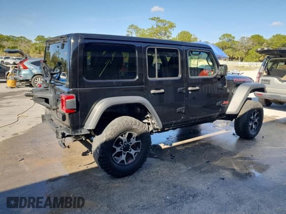 ✅ 2021 Jeep Wrangler Unlimited Rubicon • VIN: 1C4HJXFGXMW535188 • Lot: 92507355. Listed on Copart with 66,491 mi. Free auction sales archive from the USA and detailed vehicle history report at DreamBid. Image 3.