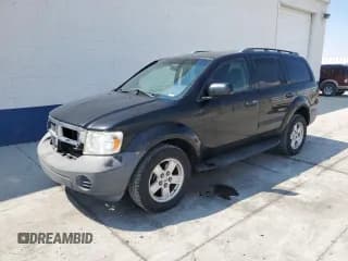 ✅ 2008 Dodge Durango SXT • VIN: 1D8HD38N58F143626 • Лот: 71109245. Опубликован ранее на Copart с пробегом 147 950 миль. Бесплатный доступ к архиву аукционных продаж из США и подробный отчёт об истории автомобиля на DreamBid. Изображение 1.