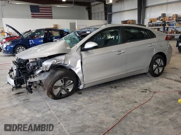 ✅ 2019 Hyundai Ioniq Blue • VIN: KMHC65LC3KU158953 • Lot: 65588055. Listed on Copart with Not provided. Free auction sales archive from the USA and detailed vehicle history report at DreamBid. Image 1.