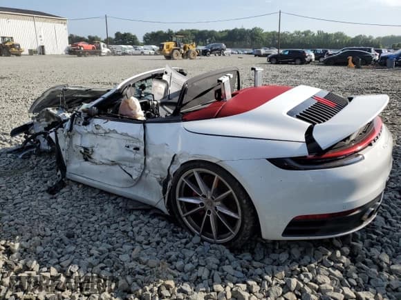 ✅ 2023 Porsche 911 Carrera S • VIN: WP0CB2A9XPS248156 • Lot: 66380285. Listed on Copart with Not provided. Free auction sales archive from the USA and detailed vehicle history report at DreamBid. Image 2.