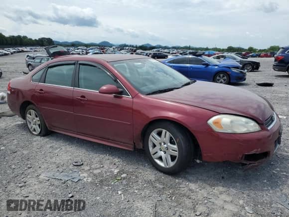 ✅ 2011 Chevrolet Impala LT Fleet • VIN: 2G1WG5EK9B1261415 • Lot: 60219325. Listed on Copart with 173,014 mi miles. Access the free auction sales archive from the USA and view a detailed vehicle history report at DreamBid. Image 4.