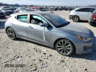 2019 Hyundai Veloster Premium z VIN KMHTG6AF9KU010788, wystawiony jako Copart lot #47687415 z przebiegiem 68 761 mil mil oraz Szkoda całkowita • Salvage title. Historia ofert i sprzedaży dostępna na DreamBid. Obrazek 4.