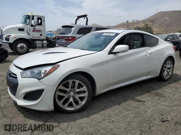 ✅ 2013 Hyundai Genesis Coupe Premium • VIN: KMHHT6KD5DU097848 • Lot: 62369675. Wystawiony na Copart z przebiegiem 166 823 mil. Bezpłatny archiwum sprzedaży aukcyjnych z USA i szczegółowy raport historii pojazdu na DreamBid. Zdjęcie 1.