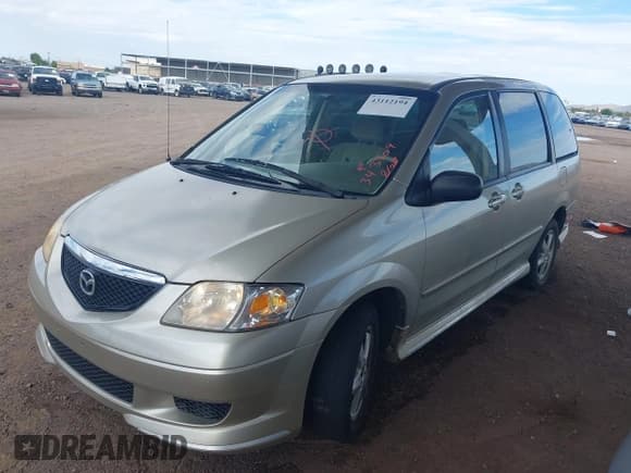 ✅ 2003 Mazda MPV LX • VIN: JM3LW28A030343309 • Lot: 43112194. Listed on IAAI with 240,611 mi. Free auction sales archive from the USA and detailed vehicle history report at DreamBid. Image 2.