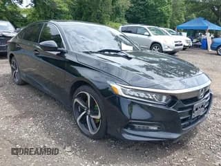 ✅ 2019 Honda Accord Sport • VIN: 1HGCV1F39KA045393 • Lot: 42995197. Listed on IAAI with 156,352 mi. Free auction sales archive from the USA and detailed vehicle history report at DreamBid. Image 1.