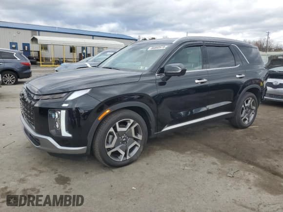 ✅ 2024 Hyundai Palisade Limited • VIN: KM8R5DGE0RU700183 • Лот: 86860975. Опубликован ранее на Copart с пробегом 18 142 миль. Бесплатный доступ к архиву аукционных продаж из США и подробный отчёт об истории автомобиля на DreamBid. Изображение 1.