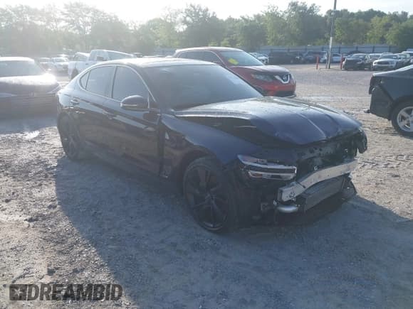 ✅ 2023 Genesis G70 2.0T • VIN: KMTG34TA5PU111214 • Lot: 42311067. Wystawiony na IAAI z przebiegiem 28 261 mil. Bezpłatny archiwum sprzedaży aukcyjnych z USA i szczegółowy raport historii pojazdu na DreamBid. Zdjęcie 1.