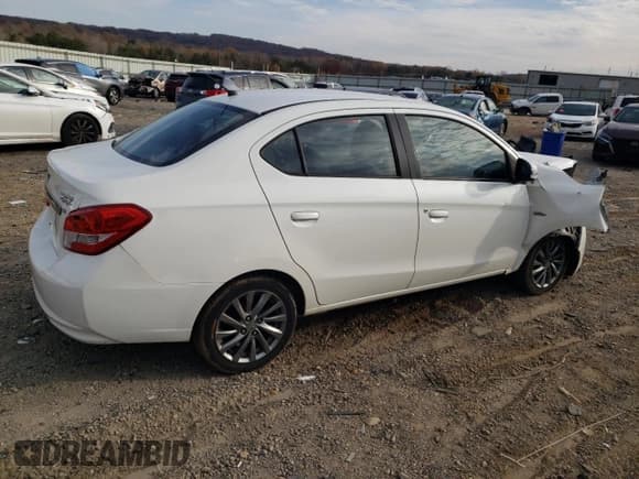 ✅ 2017 Mitsubishi Mirage SE • VIN: ML32F4FJ3HH003991 • Лот: 93413855. Опубликован ранее на Copart с пробегом 106 042 миль. Бесплатный доступ к архиву аукционных продаж из США и подробный отчёт об истории автомобиля на DreamBid. Изображение 3.