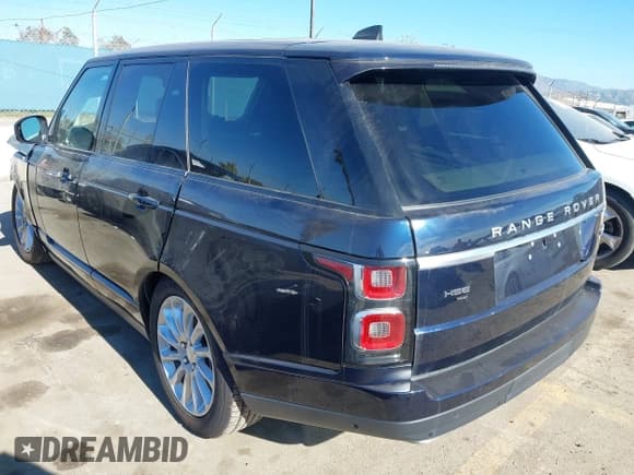 ✅ 2020 Land Rover Range Rover HSE • VIN: SALGS2RU8LA403337 • Lot: 43899901. Wystawiony na IAAI z przebiegiem 25 836 mil. Bezpłatny archiwum sprzedaży aukcyjnych z USA i szczegółowy raport historii pojazdu na DreamBid. Zdjęcie 3.