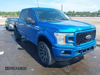 ✅ 2019 Ford F-150 XLT • VIN: 1FTEW1E47KKF22833 • Lot: 43027138. Listed on IAAI with 128,760 mi. Free auction sales archive from the USA and detailed vehicle history report at DreamBid. Image 1.