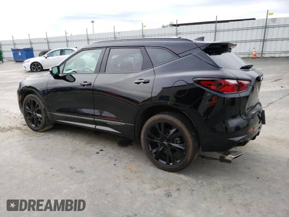 2020 Chevrolet Blazer RS z VIN 3GNKBKRS2LS727163, wystawiony jako Copart lot #43857363 z przebiegiem 21 982 mil mil oraz . Historia ofert i sprzedaży dostępna na DreamBid. Obrazek 2.