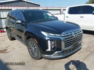 2024 Hyundai Palisade Calligraphy z VIN KM8R7DGE3RU651720, wystawiony jako IAAI lot #43084050 z przebiegiem 27 661 mil mil oraz . Historia ofert i sprzedaży dostępna na DreamBid. Obrazek 1.