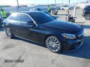 ✅ 2019 Mercedes-Benz C 300 • VIN: WDDWF8DB0KR504801 • Lot: 43247169. Listed on IAAI with 55,539 mi. Free auction sales archive from the USA and detailed vehicle history report at DreamBid. Image 1.