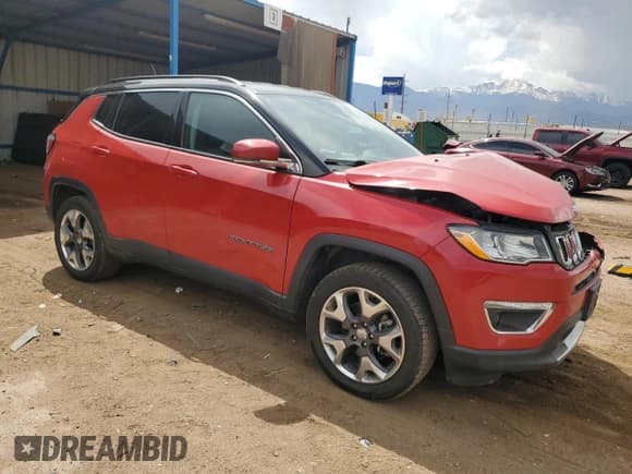 ✅ 2021 Jeep Compass Limited • VIN: 3C4NJDCB9MT604436 • Lot: 54593975. Wystawiony na Copart z przebiegiem 94 612 mil. Bezpłatny archiwum sprzedaży aukcyjnych z USA i szczegółowy raport historii pojazdu na DreamBid. Zdjęcie 4.