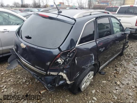 2014 Chevrolet Captiva Sport LS с VIN 3GNAL2EK8ES597312, выставлен на аукционе Copart как лот 39462204 с пробегом 106 972 миль миль и Списание • Salvage title. История ставок и продаж доступна на DreamBid. Изображение 4.