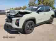 2025 Chevrolet Equinox AWD LT z VIN 3GNAXPEG1SL118196, wystawiony jako Copart lot #80846685 z przebiegiem 5 968 mil mil oraz Szkoda całkowita • Salvage title. Historia ofert i sprzedaży dostępna na DreamBid. Obrazek 1.