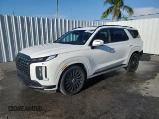 ✅ 2024 Hyundai Palisade Calligraphy • VIN: KM8R7DGE9RU683099 • Лот: 69685375. Опубликован ранее на Copart с пробегом 33 681 миль. Бесплатный доступ к архиву аукционных продаж из США и подробный отчёт об истории автомобиля на DreamBid. Изображение 1.