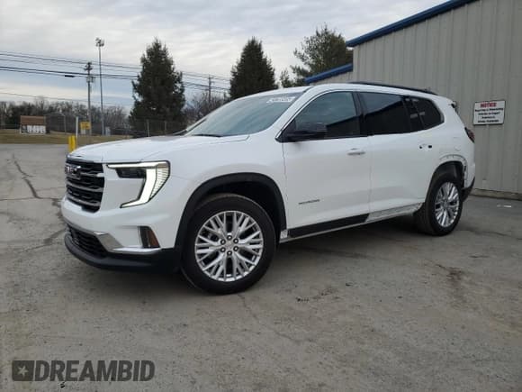 ✅ 2024 GMC Acadia AWD Elevation • VIN: 1GKENNKS5RJ189954 • Lot: 43738505. Wystawiony na Copart z przebiegiem 13 027 mil. Bezpłatny archiwum sprzedaży aukcyjnych z USA i szczegółowy raport historii pojazdu na DreamBid. Zdjęcie 1.