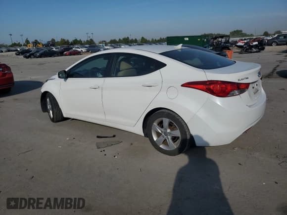 ✅ 2013 Hyundai Elantra GLS • VIN: 5NPDH4AE8DH420920 • Lot: 82006105. Listed on Copart with 126,885 mi. Free auction sales archive from the USA and detailed vehicle history report at DreamBid. Image 2.