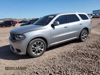 2020 Dodge Durango GT with VIN 1C4RDHDG8LC153231, listed as a Copart auction lot 82258135 with 192,975 mi miles and Clean title. Bid and sale history available at DreamBid. Image 1.