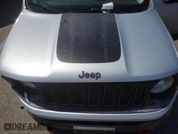 ✅ 2017 Jeep Renegade Trailhawk • VIN: ZACCJBCB2HPE47664 • Lot: 58404815. Listed on Copart with 123,564 mi. Free auction sales archive from the USA and detailed vehicle history report at DreamBid. Image 11.