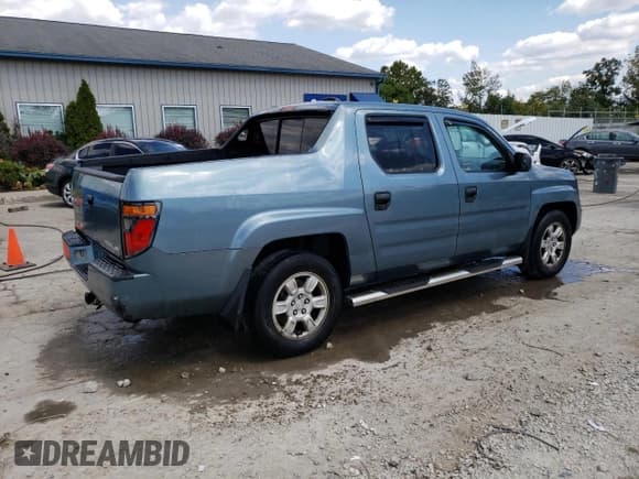 ✅ 2006 Honda Ridgeline RT • VIN: 2HJYK162X6H543643 • Lot: 70724625. Wystawiony na Copart z przebiegiem 270 896 mil. Bezpłatny archiwum sprzedaży aukcyjnych z USA i szczegółowy raport historii pojazdu na DreamBid. Zdjęcie 3.