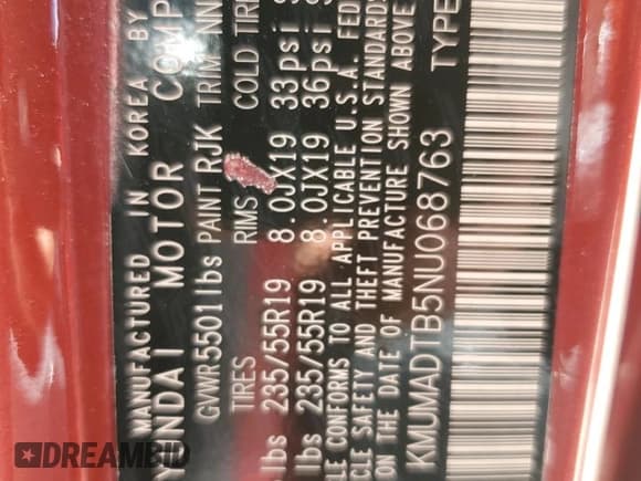 ✅ 2022 Genesis GV70 2.5T • VIN: KMUMADTB5NU068763 • Lot: 51658085. Wystawiony na Copart z przebiegiem 29 091 mil. Bezpłatny archiwum sprzedaży aukcyjnych z USA i szczegółowy raport historii pojazdu na DreamBid. Zdjęcie 13.