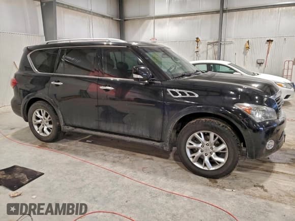 ✅ 2011 Infiniti QX56 7-passenger • VIN: JN8AZ2NE8B9006013 • Lot: 95858895. Listed on Copart with 212,670 mi. Free auction sales archive from the USA and detailed vehicle history report at DreamBid. Image 4.