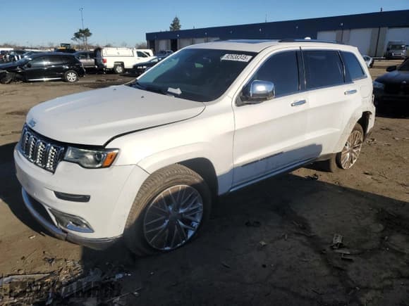 ✅ 2017 Jeep Grand Cherokee Summit • VIN: 1C4RJFJT6HC802286 • Lot: 92638345. Listed on Copart with 170,103 mi. Free auction sales archive from the USA and detailed vehicle history report at DreamBid. Image 1.
