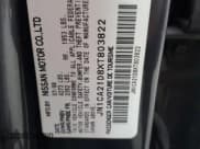 ✅ 1999 Nissan Maxima GXE • VIN: JN1CA21D8XT803822 • Lot: 64638365. Wystawiony na Copart z przebiegiem 203 700 mil. Bezpłatny archiwum sprzedaży aukcyjnych z USA i szczegółowy raport historii pojazdu na DreamBid. Zdjęcie 12.