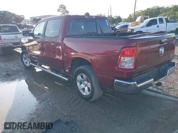 ✅ 2020 Ram 1500 Big Horn • VIN: 1C6RRFFG9LN231255 • Lot: 42412741. Listed on IAAI with 60,582 mi. Free auction sales archive from the USA and detailed vehicle history report at DreamBid. Image 3.