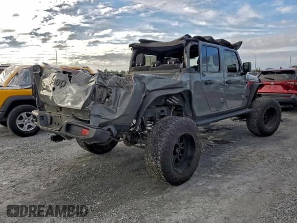 ✅ 2021 Jeep Gladiator Sport S • VIN: 1C6JJTAG2ML548964 • Лот: 96478345. Опубликован ранее на Copart с пробегом 57 333 миль. Бесплатный доступ к архиву аукционных продаж из США и подробный отчёт об истории автомобиля на DreamBid. Изображение 3.