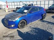 ✅ 2013 Hyundai Veloster Turbo • VIN: KMHTC6AE5DU100526 • Lot: 43467776. Listed on IAAI with 129,760 mi. Free auction sales archive from the USA and detailed vehicle history report at DreamBid. Image 2.