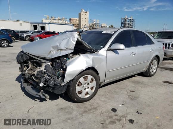 ✅ 2008 Hyundai Sonata GLS • VIN: 5NPET46C98H377835 • Лот: 77088704. Опубликован ранее на Copart с пробегом Не указан. Бесплатный доступ к архиву аукционных продаж из США и подробный отчёт об истории автомобиля на DreamBid. Изображение 1.